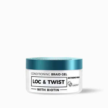 Loc & Twist Conditioning Braid Gel – Coconut (Extreme Hold) 5.07 Oz - ANNS BEAUTY SUPPLY